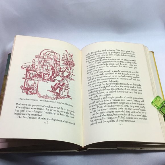 The Real Book About The Wild West 1952 HC/DJ - Picture 12 of 15